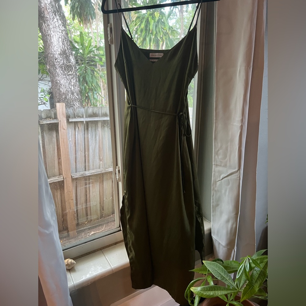Urban Outfitters Olive Maxi Dress